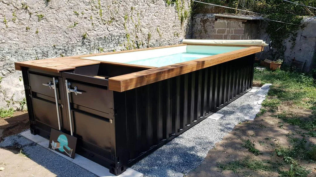 Piscina em contentor nova de 20 pés