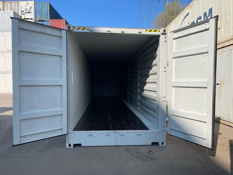 Contentor marítimo novo de 40 pés com abertura lateral completa