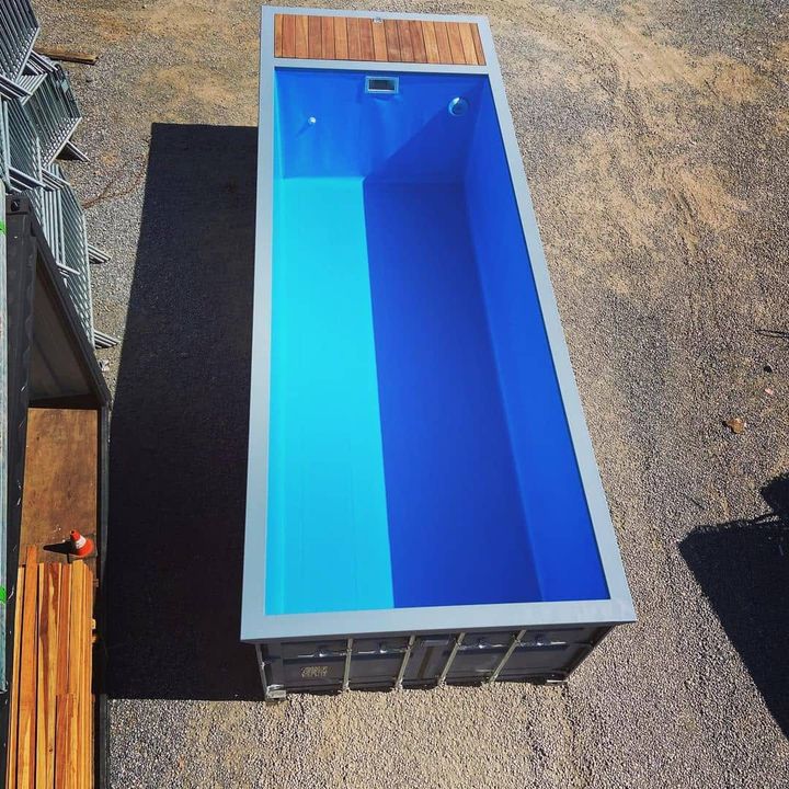 Piscina em contentor novo de 20 pés