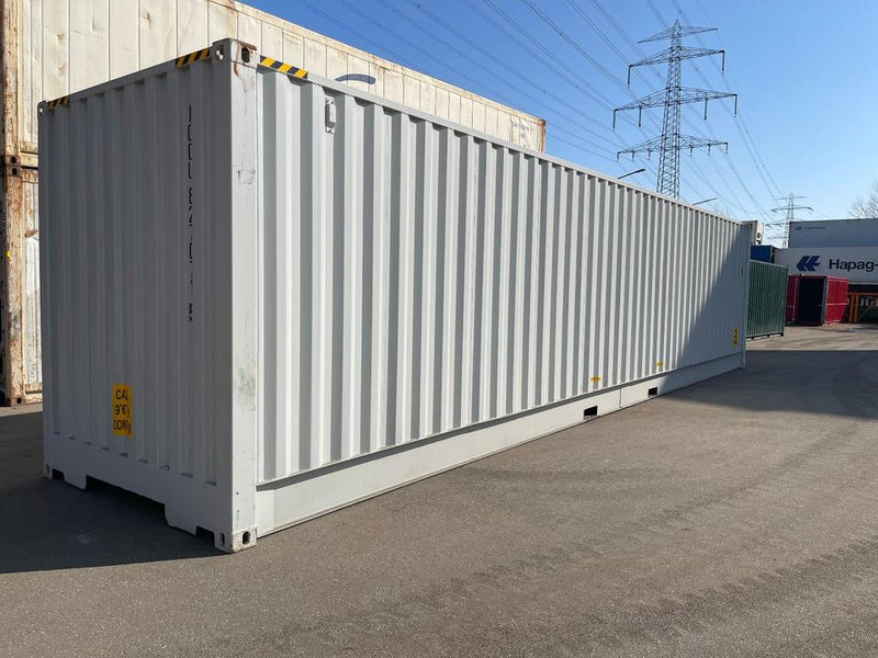 Contentor marítimo novo de 40 pés com abertura lateral completa