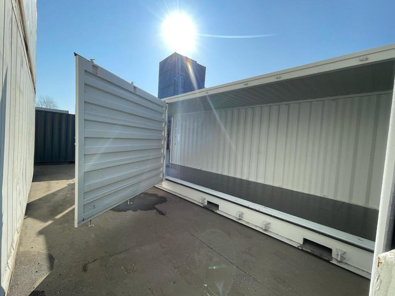 Contentor marítimo novo de 40 pés com abertura lateral completa