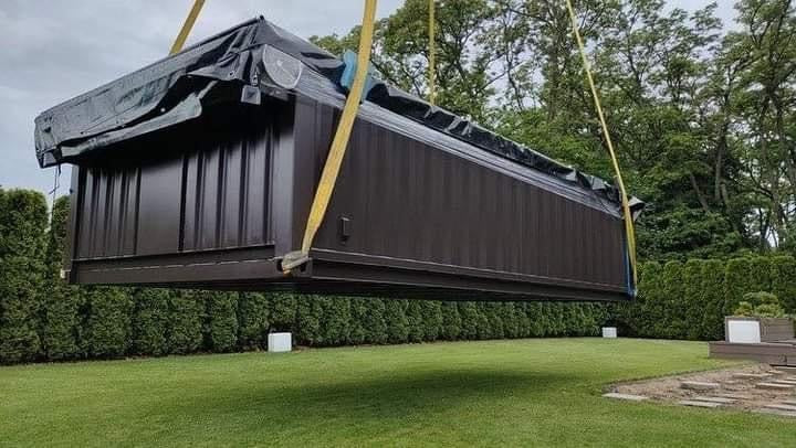 Piscina nova feita de contentor marítimo de 20 pés