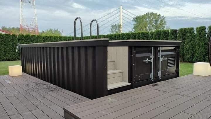 Piscina em contentor nova de 20 pés