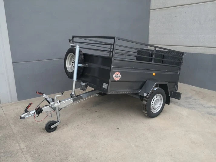 Reboque novo para transporte de máquinas – 200 × 130 × 50 cm – PBT 750 kg
