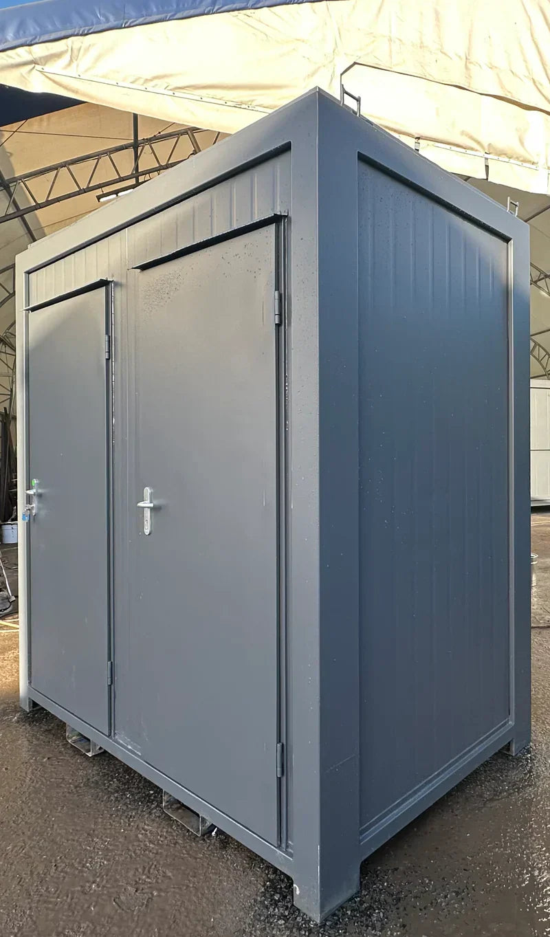 Contentor sanitário novo de 2,4 × 1,5 m