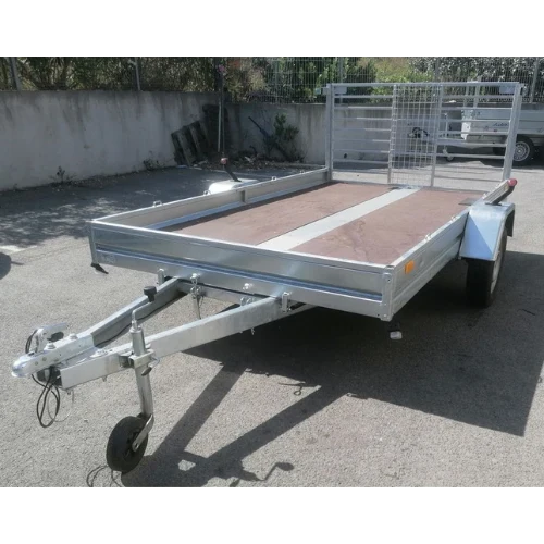 Reboque plataforma multiusos Boro BOP 737H (novo) – 300 × 172 cm – PBT 1.300 kg.