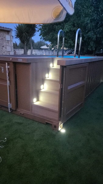 Piscina de superfície nova em poliéster Bahamas 60 (6 × 3 m)