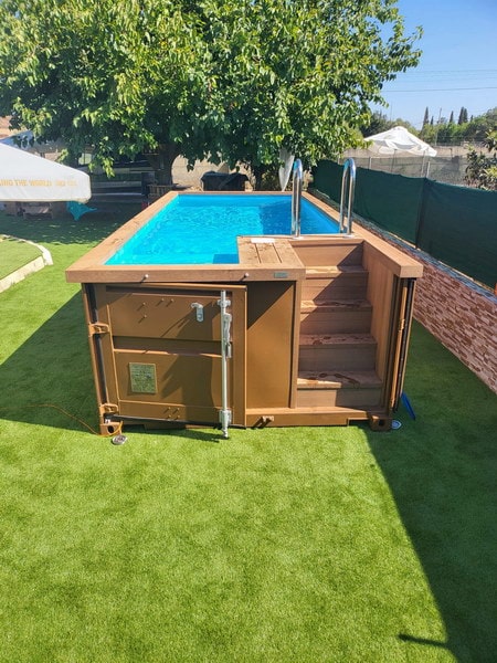Piscina de superfície nova em poliéster Bahamas 60 (6 × 3 m)
