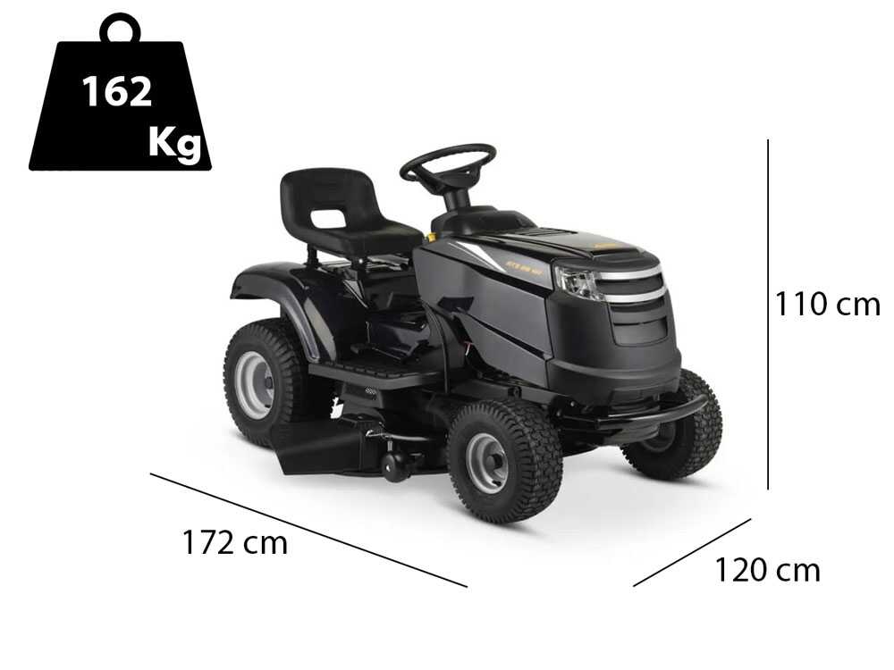 O Alpina AT4 84 HA é um trator corta-relva a combustão equipado com um motor ST 400 Powered by STIGA de 414 cm³