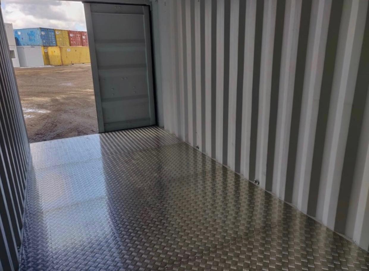 Contentor Marítimo Novo de 20 Pés High Cube (HC) – Verde