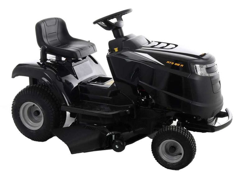 O Alpina AT3 98 A é um tractor corta-relva a gasolina equipado com um motor ST 350 Powered by STIGA de 352 cm³