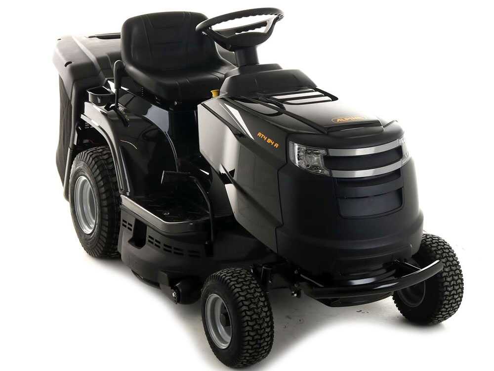 O Alpina AT4 84 A é um trator corta-relva a combustão equipado com um motor ST 350 de 352 cm³